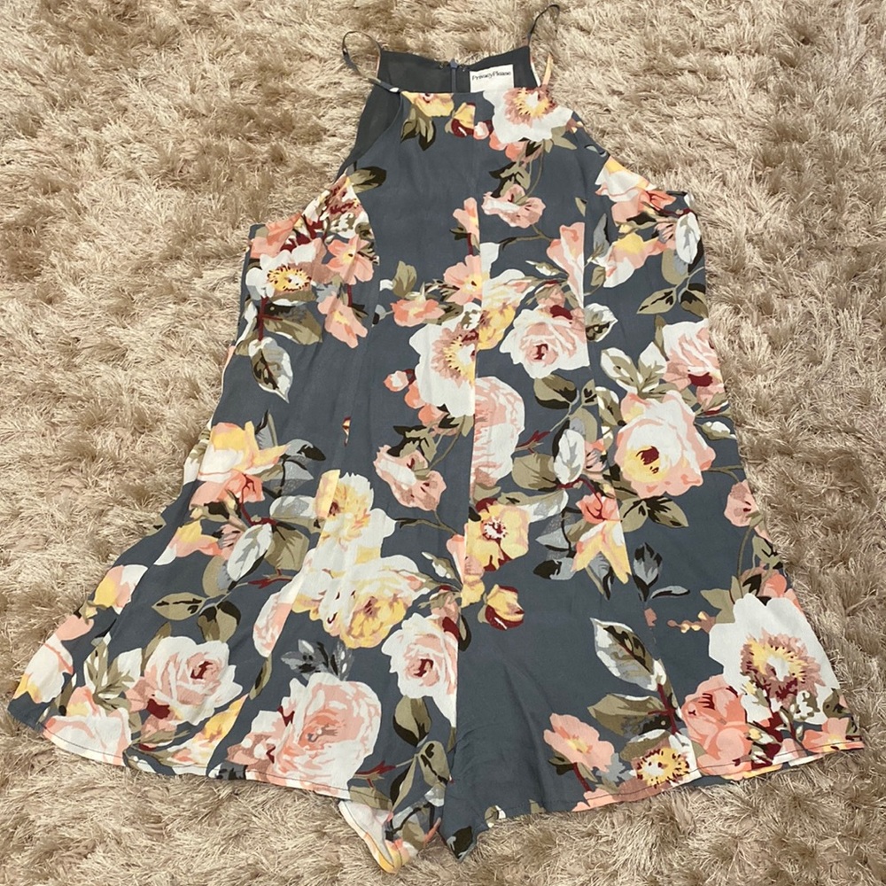 Womens Floral Romper